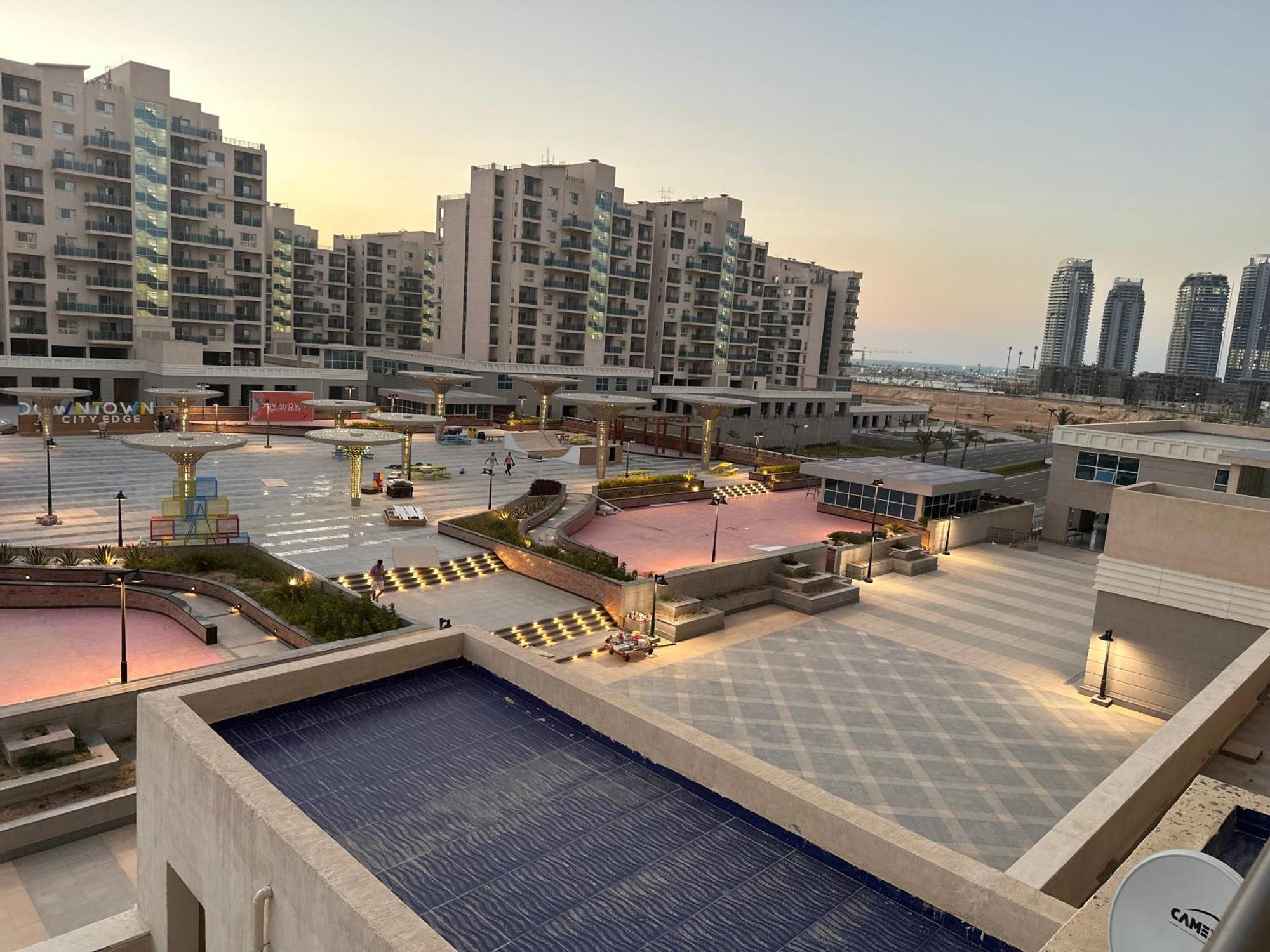 الداون تاون الجديده خلف الابراج El Down Town New El Alamaein * العلمين