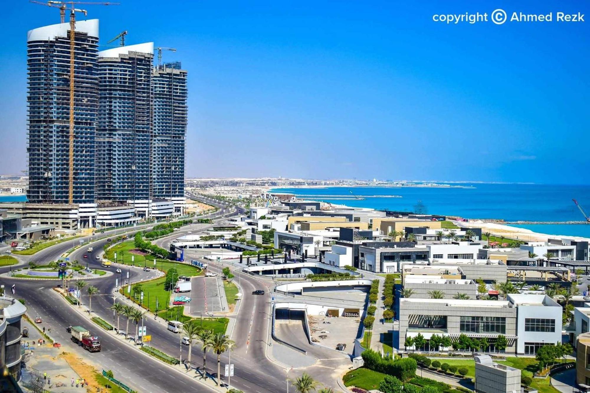 الداون تاون الجديده خلف الابراج El Down Town New El Alamaein *
